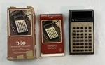 Vtg Texas Instruments TI-30 1976 Calculator + Case Manual Parts Repair Only. Fixed Price $15.00.