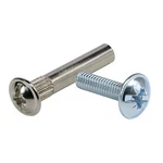 Multipurpose Furniture Cabinet Panel Connector Sleeve With 5/8" Universal Screw. Fixed Price $15.98.