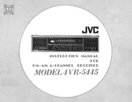 Jvc 4VR-5445 Receiver Owners Instruction Manual Reprint. Fixed Price $22.24.