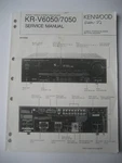 Kenwood KR-V6050/7050 Original Service Manual Free Shipping. Fixed Price $9.99.