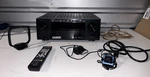 Denon AVR-X4500H 9.2-CHANNEL A/v Receiver W/ Remote, Chords, Bt Adapter Bundle. Fixed Price $820.00.