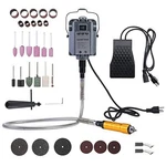 1000W Rotary Tool Flex Shaft Electric Hanging Grinder Carver Foot Pedal Control. Fixed Price $110.24.