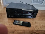 Denon AVR-1400 Surround Receiver With Remote Bundle. Fixed Price $35.00.