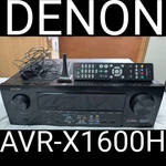 Denon AVR-X1600H Receiver 7.2 Channel Home Theater Amplifier With Microphone. Fixed Price $398.87.