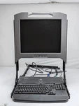 Dell Kmm FY452 1U 17 Lcd Rackmount Console Keyboard Touchpad. Fixed Price $89.80.