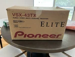 Pioneer Elite Stereo Receiver VSX43TX Audio Video Multi Ch Surround Sound 600W. Fixed Price $99.99.
