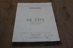 Harman Kardon HK3375 Receiver Owners Manual. Fixed Price $9.99.
