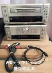 Denon DMD-M10E Deck UD-M10E Receiver Tested Working Japan Mini System. Fixed Price $298.00.
