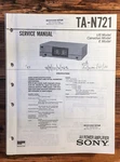 Sony TA-N721 Amplifier Service Manual *original*. Fixed Price $24.97.