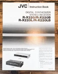 Jvc R-X220 -X220B -X220LB Receiver Owners / User Manual *original*. Fixed Price $24.97.