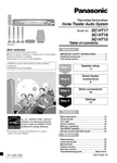 Panasonic SA-HT15 SA-HT16 SA-HT17 Home Theater System Instruction Manual. Fixed Price $22.24.