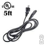 Pwron 5FT Ul Ac Power Cord Cable For Philips HTS5580W/F7 CSS2123/F7 42PFL5403D. Fixed Price $9.66.