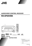 Jvc RX-DP20VBK Receiver Owners Instruction Manual Reprint. Fixed Price $22.24.