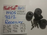 Feet Set #160 Mcs 3212 Stereo Receiver. Fixed Price $9.87.