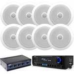 Pyle PT390AU Stereo Receiver System, 8X 6.5'' Speakers, 4CH Selector. Fixed Price $383.49.