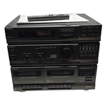 Sony HST-V102 Stereo System Cassette Records Tape Players Don Work W/remote. Fixed Price $59.99.