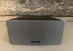 Sonos PLAY:3 Wireless Smart Home Speaker Black Tested Working W/ Power Cord. Fixed Price $99.99.