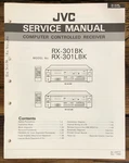 Jvc RX-301 Lbk Receiver Service Manual *original*. Fixed Price $19.97.