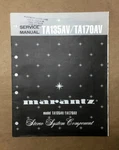 Marantz TA-135AV TA-170AV Amplifier Service Manual *original*. Fixed Price $19.97.