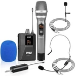 Pyle Wireless System - Handheld & Headset Mics, Medium Diaphragm Lavalie. Fixed Price $74.99.