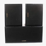 Magnavox Set Of 3 Surround Speakers MX891SSS. Fixed Price $75.00.