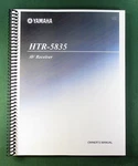 Yamaha HTR-5835 Instruction Manual: 81 Pages & Protective Covers!. Fixed Price $19.95.