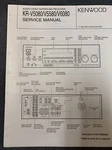 Kenwood KR-V5080, KR-V5580,& KR-V6080 Service Manual Original W/schematics. Fixed Price $14.97.