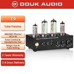Douk Audio T9 Tube Phono Stage Mm/mc 6E2 Level Meter Stereo Preamplifier. Fixed Price $129.99.