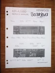 Service Manual Kenwood KR-A3060 Receiver, Original. Fixed Price $12.89.