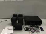 Kenwood VR-405 Black Audio Video Surround Receiver And Speakers. Fixed Price $14.99.