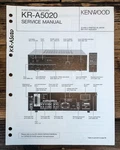 Kenwood KR-A5020 Receiver Service Manual *original*. Fixed Price $19.97.