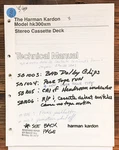 Harman Kardon HK300XM HK-300XM Cassette Service Manual *original*. Fixed Price $14.97.