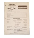 Superscope Model R-250 Stereo Receiver Service Data Manual. 1972 Marantz. Fixed Price $14.99.