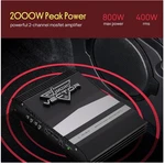 Lanzar 800W Amplifier 2-CH Bridgeable Mosfet Car Audio. Fixed Price $117.59.