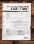 Yamaha DSP-E580 / Av Amplifier Service Manual *original*. Fixed Price $19.97.