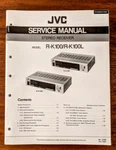 Jvc R-K100L Receiver Service Manual *original*. Fixed Price $19.97.