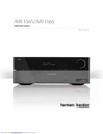 Harman Kardon AVR1565 AVR1566 Receiver Owners Manual. Fixed Price $22.24.