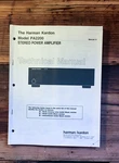 Hk Harman Kardon PA2200 PA-2200 Amplifier Service Manual *original*. Fixed Price $24.97.
