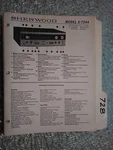 Sherwood S-7244 Service Manual Original Repair Book Stereo Receiver Radio Tuner. Fixed Price $27.50.