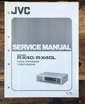 Jvc R-X40L Receiver Service Manual *original*. Fixed Price $24.97.