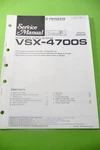 Service Manual Guide For Pioneer VSX-4700S, Original. Fixed Price $18.75.