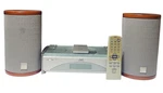Jcv -2000S "executive" Micro-shelf Stereo System FS-SD9 & SP-FSSD9 Speakers. Fixed Price $155.00.