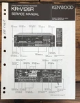Kenwood KR-V126R Receiver Service Manual *original*. Fixed Price $19.97.