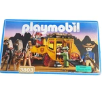Vintage Playmobil 3803 Stagecoach- Unopened Sealed Box 1990S Complete New. Fixed Price $122.00.