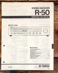 Yamaha R-50 Receiver Service Manual *original*. Fixed Price $29.97.