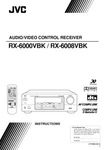 Jvc RX-6000VBK RX-6008VBK Receiver Owners Instruction Manual Reprint. Fixed Price $22.24.