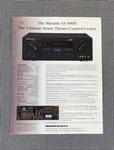 Marantz AV-9000 Home Theater Control Center Information Page J0242. Fixed Price $14.79.