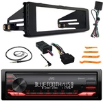 Jvc Single Din Bluetooth Stereo Receiver W/kit, Handlebar Control (98-13). Fixed Price $228.49.