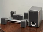 Vintage Sony Stereo Surround System HCD-DZ100 Dvd Amplifier W/ 5 Speakers & Sub. Fixed Price $60.00.