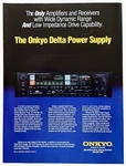 Onkyo Integra TX-85 Receiver Vintage 1984 Full Page Print Advert Poster Pinup. Fixed Price $8.99.